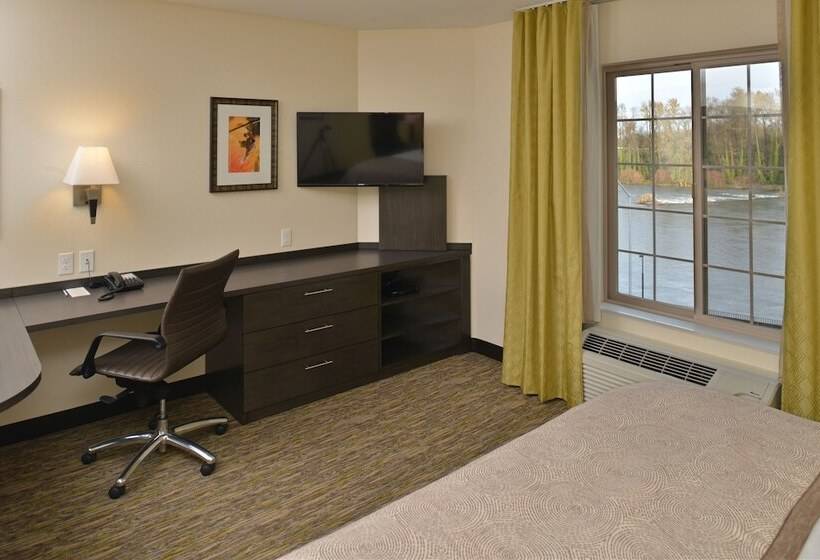 Студия Стандарт Двуспальная Кровать, Candlewood Suites Eugene Springfield, An Ihg