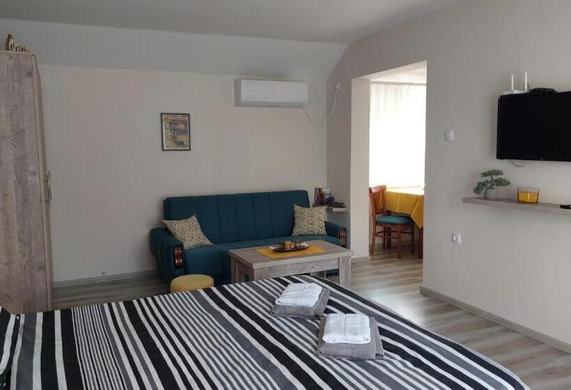 آپارتمان 1 خوابه با تراس, Apartmani Malina