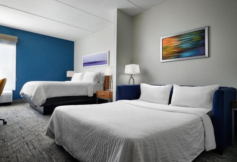 Estúdio standard Cama King, Holiday Inn Express And Suites New Orleans Airport, An Ihg