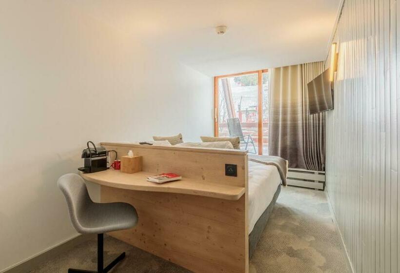 اتاق استاندارد با چشم‌انداز کوهستان, La Cachette, Friendly Hotel & Spa
