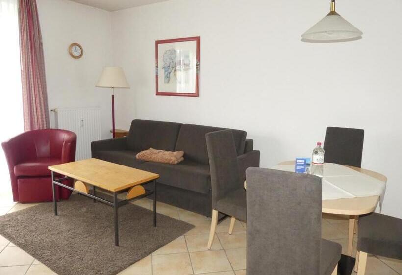 발코니가 있는 2 베드룸 아파트, Apartmenthaus Binzer Sterne