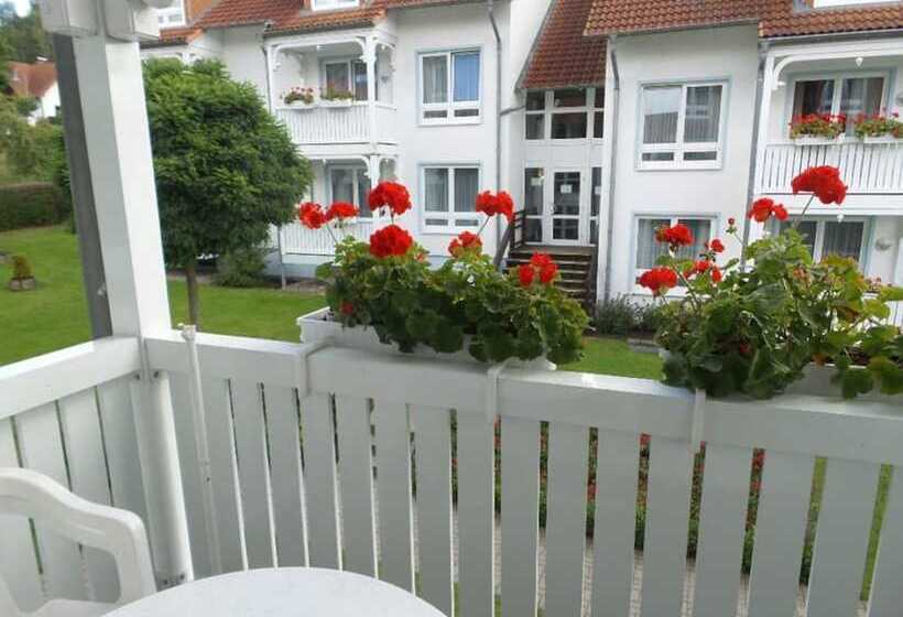 침실 1개 발코니 아파트, Apartmenthaus Binzer Sterne