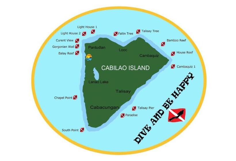 디럭스 룸, Cabilao Sunset Dive & Beach Resort