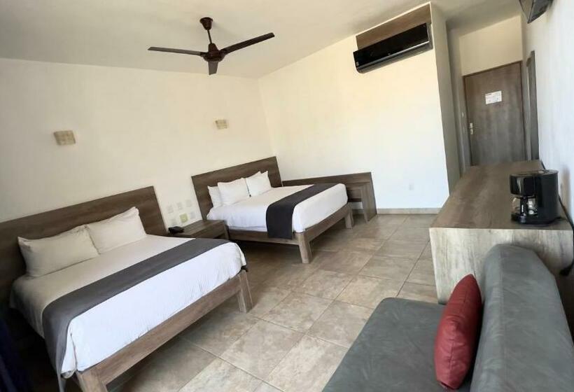 Номер Стандарт Вид на Море, Coral Blue Huatulco