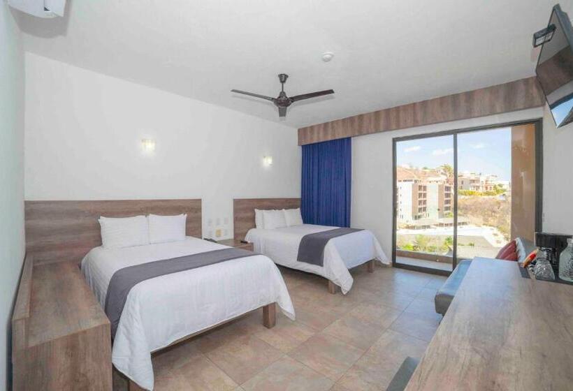 Номер Стандарт Вид на Сад, Coral Blue Huatulco