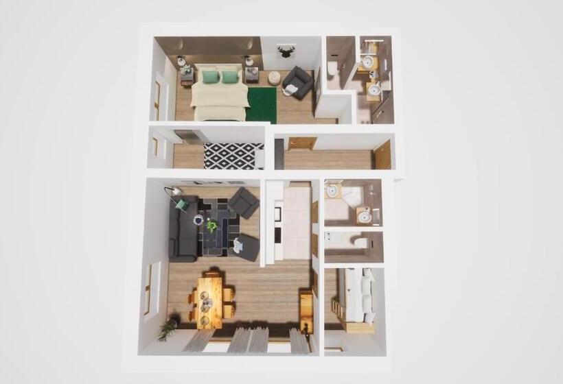 Апартаменты 3 Спальни, Monte Vita Tirol   Apartments