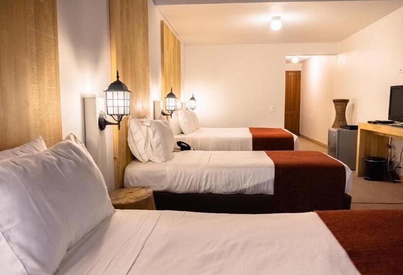 Quarto Triplo Estandar com Sacada, Termales Santa Rosa De Cabal
