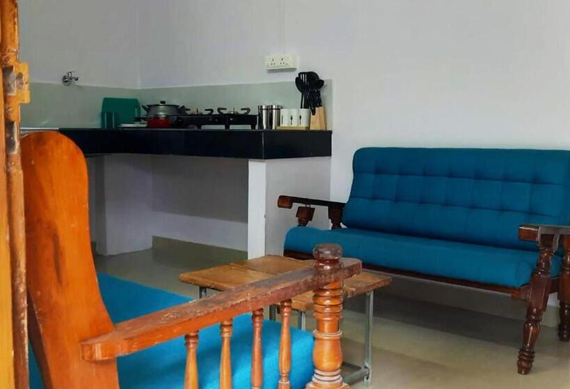 آپارتمان 1 خوابه با چشم‌انداز باغ, Blue Sophy Residency