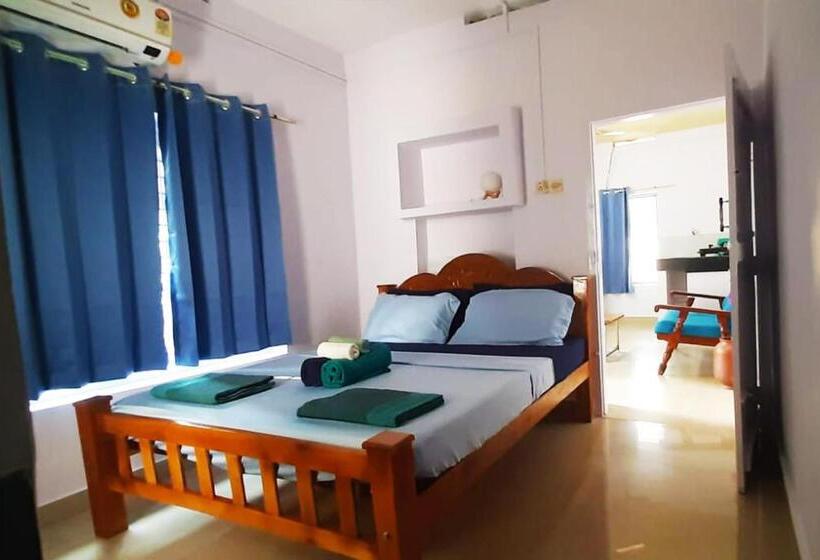 آپارتمان 1 خوابه با چشم‌انداز باغ, Blue Sophy Residency