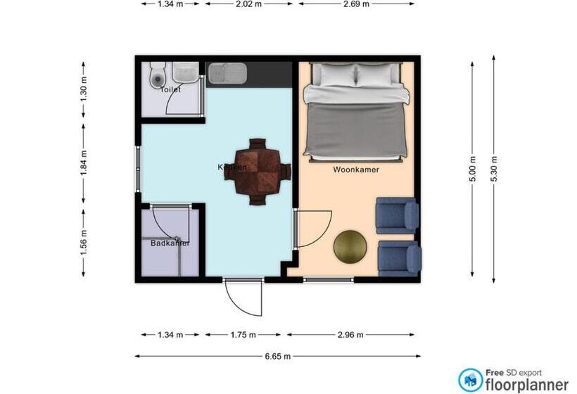 Студия Стандарт, Molltaler Appartements En B&b
