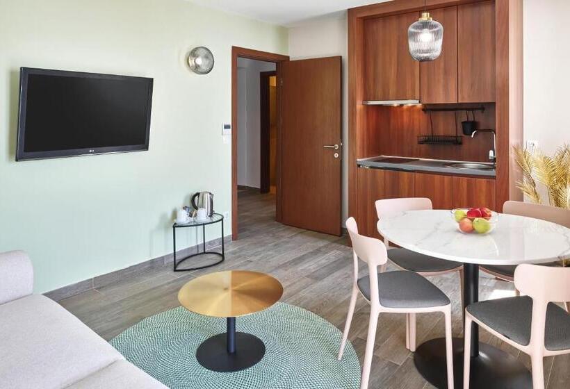 آپارتمان سوپریور 1 خوابه با چشم‌انداز دریا, Maistra Select Mlini Villas And Apartments