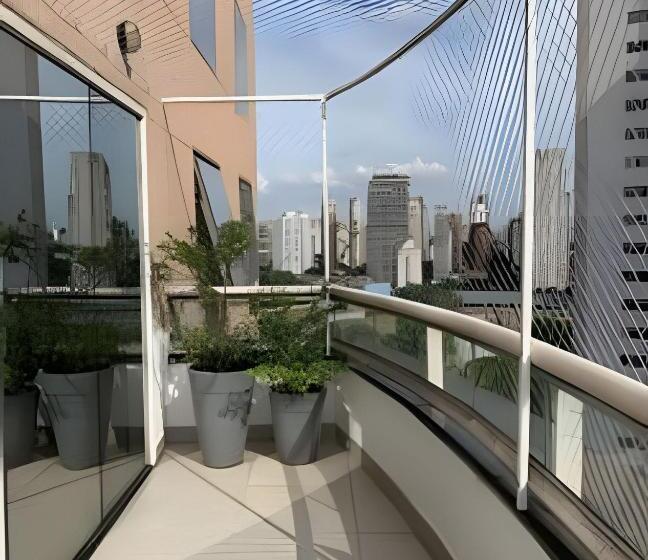آپارتمان 1 خوابه با بالکن, Get A Flat 1103/jardins /paulista