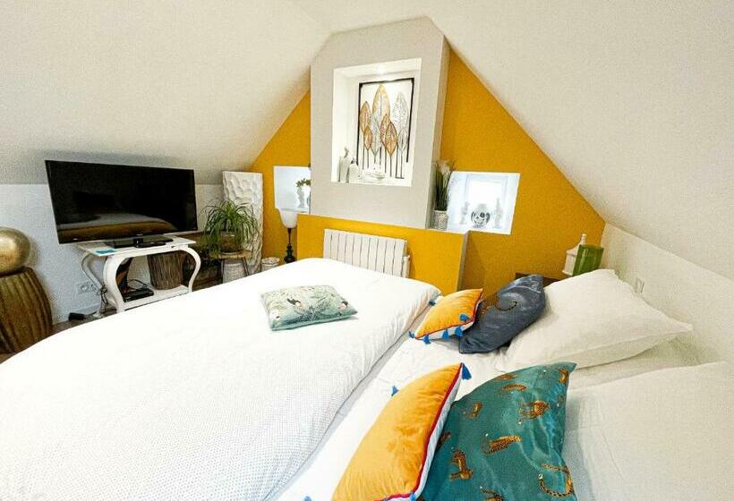 استودیوی استاندارد با چشم‌انداز دریا, Chambre Appartement