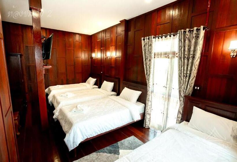 4인용 스탠다드 룸, Baan Lhang Wangh บ้านหลังวัง