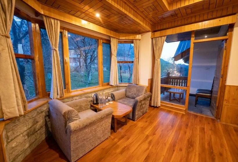 스탠다드 룸 산 전망, Amarys Boutique Stays Manali