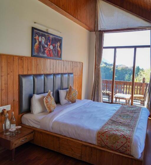 스탠다드 룸 산 전망, Amarys Boutique Stays Manali