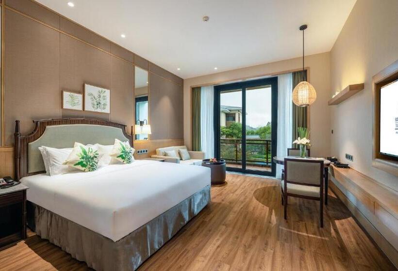 اتاق لوکس با تخت بزرگ, C&d Resort,wuyi Mountain