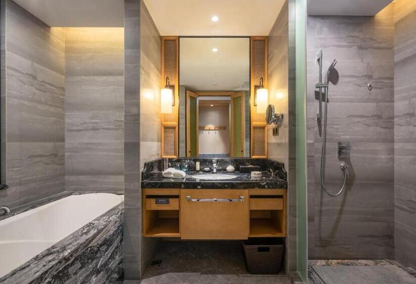 اتاق لوکس با تخت بزرگ, C&d Resort,wuyi Mountain