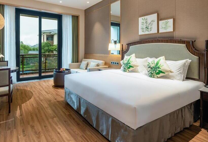 اتاق لوکس با تخت بزرگ, C&d Resort,wuyi Mountain
