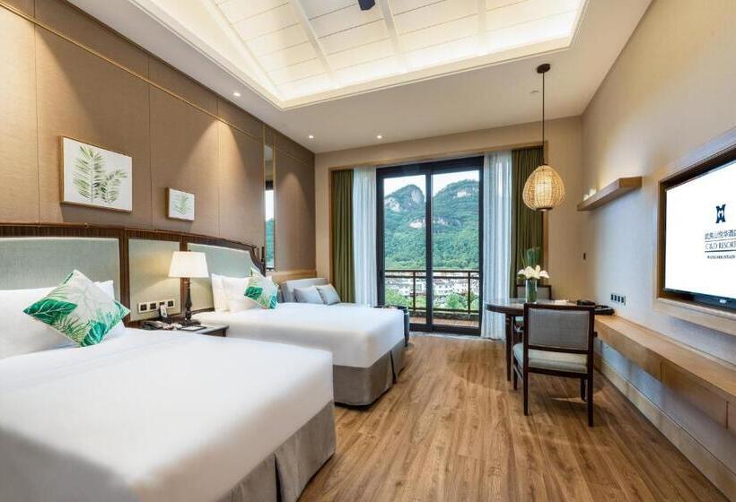 Deluxe Room Mountain View, C&d Resort,wuyi Mountain