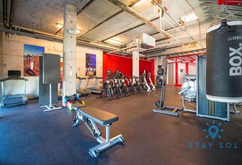 خانه 1 خوابه, Worth Traveling Rooftop Pool   Hollywood Beach   Gym
