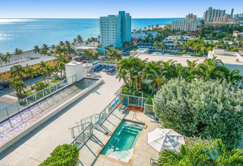 خانه 1 خوابه, Worth Traveling Rooftop Pool   Hollywood Beach   Gym