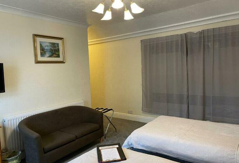 اتاق استاندارد با چشم‌انداز باغ, Bron Menai Guest House