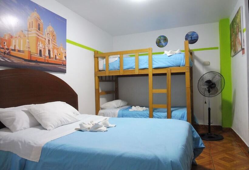 اتاق استاندارد سه نفره, Paypurix Hostel Lima Airport