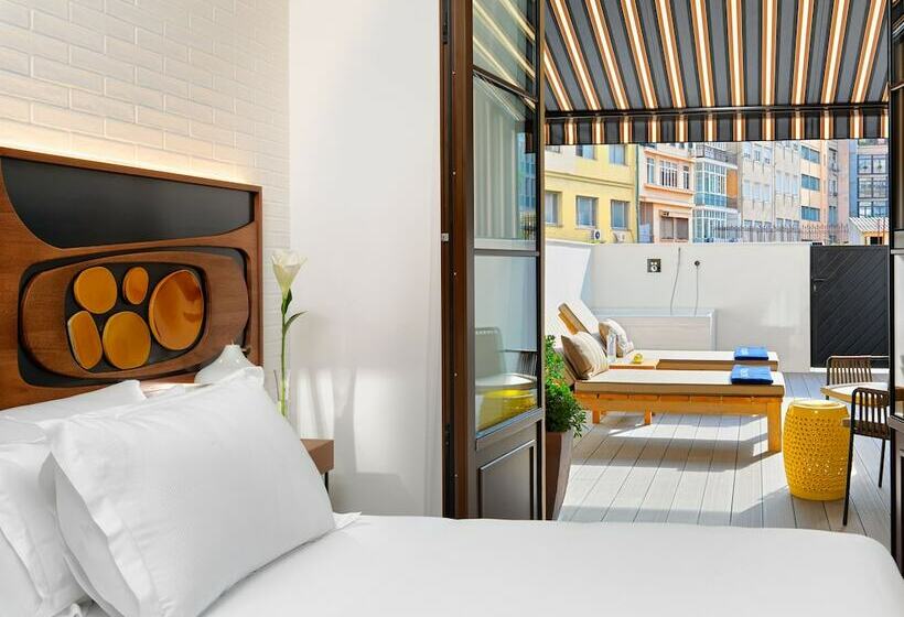 Habitación Deluxe con Terraza, H10 Metropolitan 4* Sup