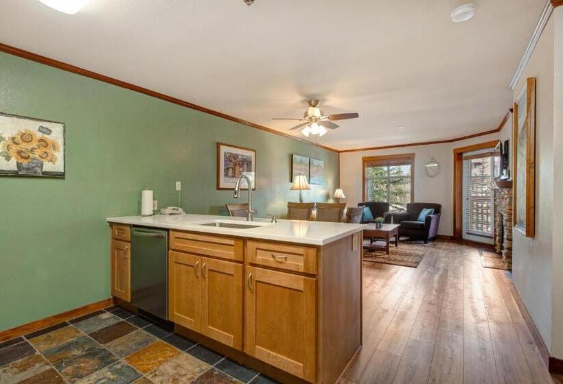Апартаменты 1 Спальня, Powderhorn Lodge 223: Pennyroyal Suite
