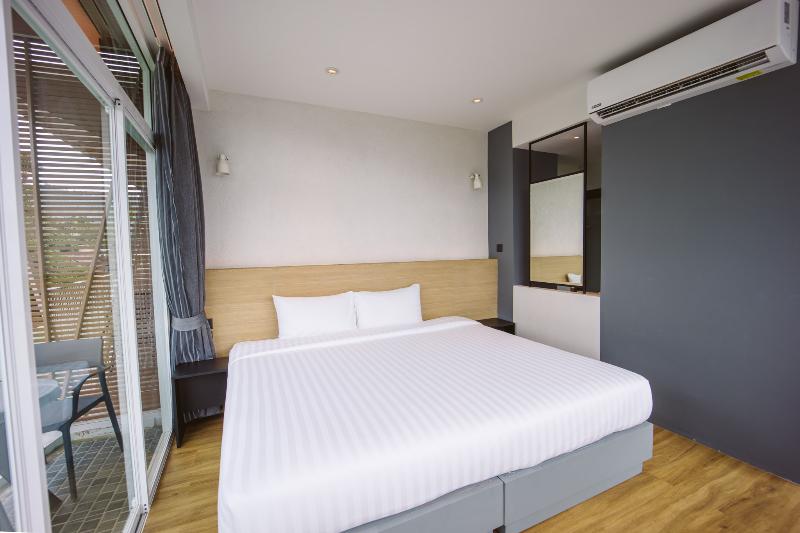 디럭스 룸 바다 전망, Sairee Hut Resort Koh Tao