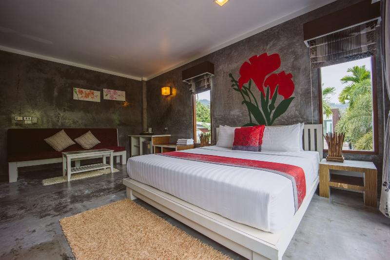 디럭스 룸, Sairee Hut Resort Koh Tao
