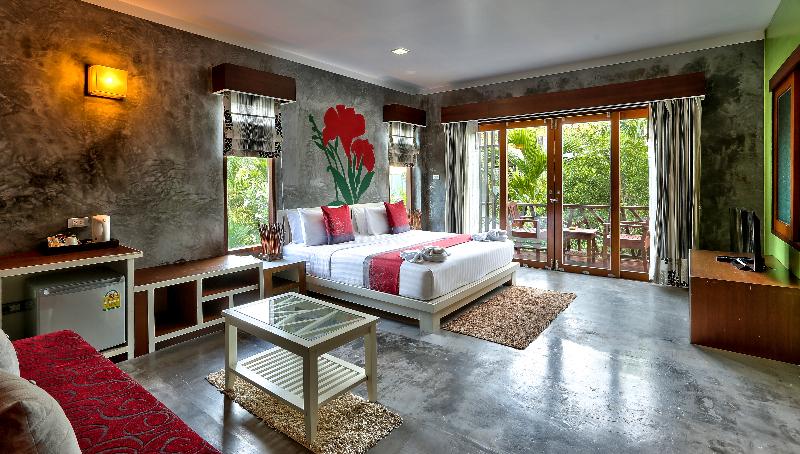 디럭스 룸, Sairee Hut Resort Koh Tao