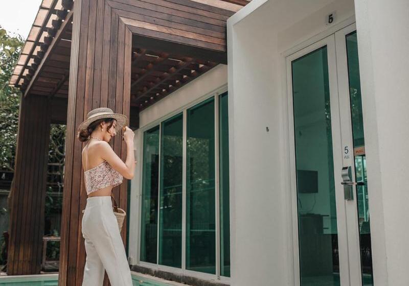 빌라 1 베드룸 - 수영장, Sairee Hut Resort Koh Tao