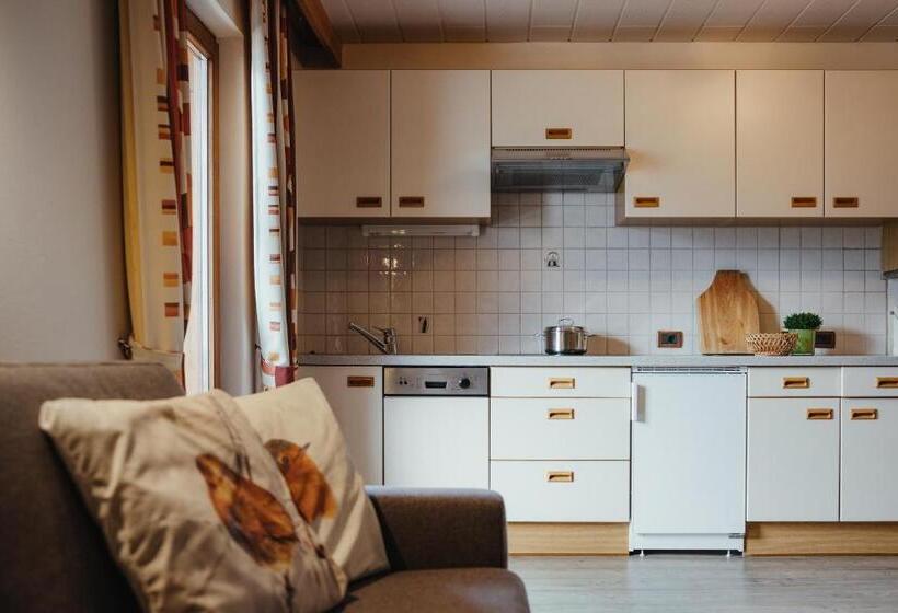 Апартаменты 1 Спальня с Видом, Oberaldoss Residence Wellness