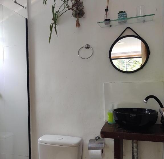 اتاق استاندارد با بالکن, Suites Casa Do Indio Jungle, A Melhor Vista Da Floresta