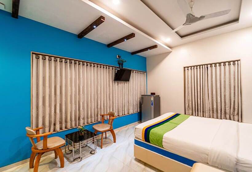 デラックスルーム, Treebo Raval Resort With Valley View
