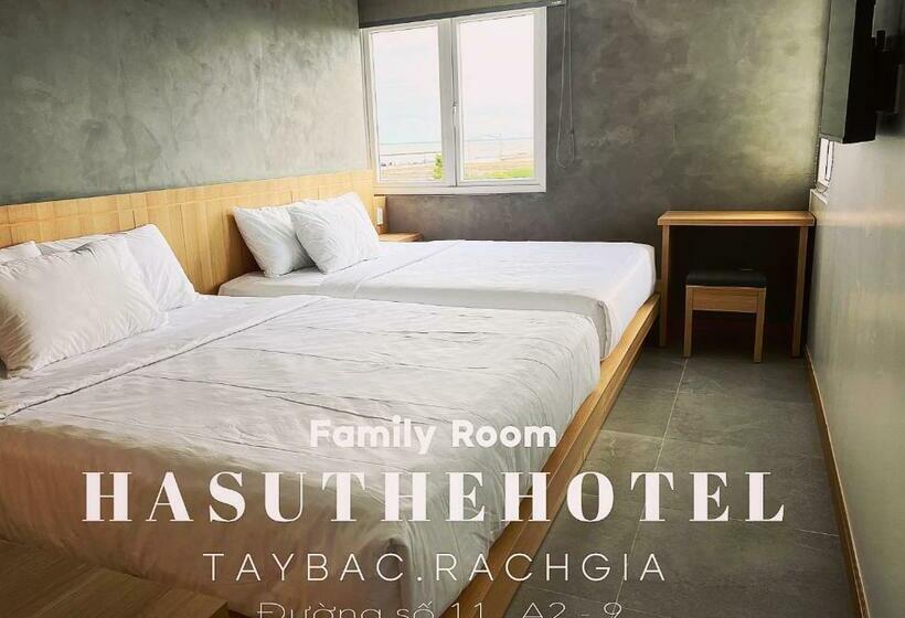 اتاق استاندارد چهار تخته, Hasu The Hotel   Rach Gia