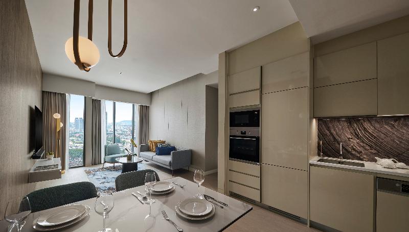 سوئیت پریمیوم 2 خوابه, Pan Pacific Serviced Suites Kuala Lumpur