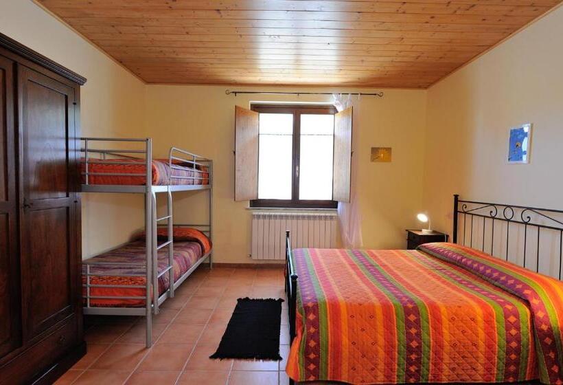 اتاق استاندارد چهار تخته, Agriturismo Arcobaleno Assisi