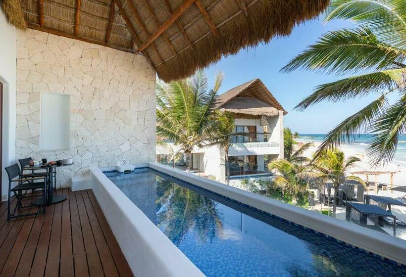 带海景的主人套房, Tago Tulum By G Hotels
