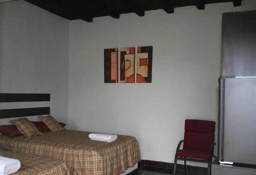 ２ダブルベッドのスタンダードルーム, Catorce Capital A Una Hora De Real De Catorce