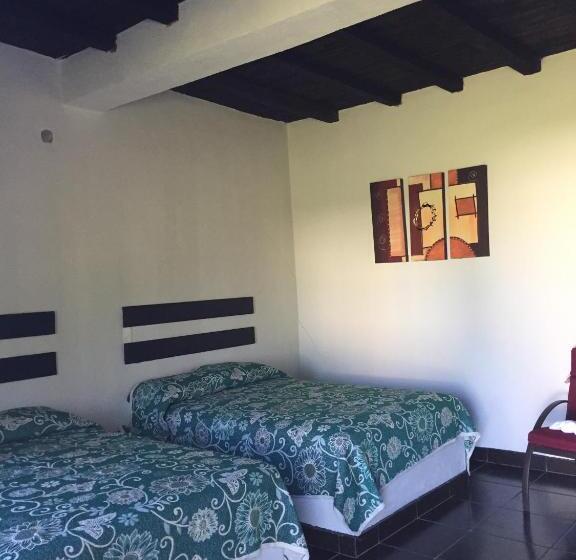 ２ダブルベッドのスタンダードルーム, Catorce Capital A Una Hora De Real De Catorce
