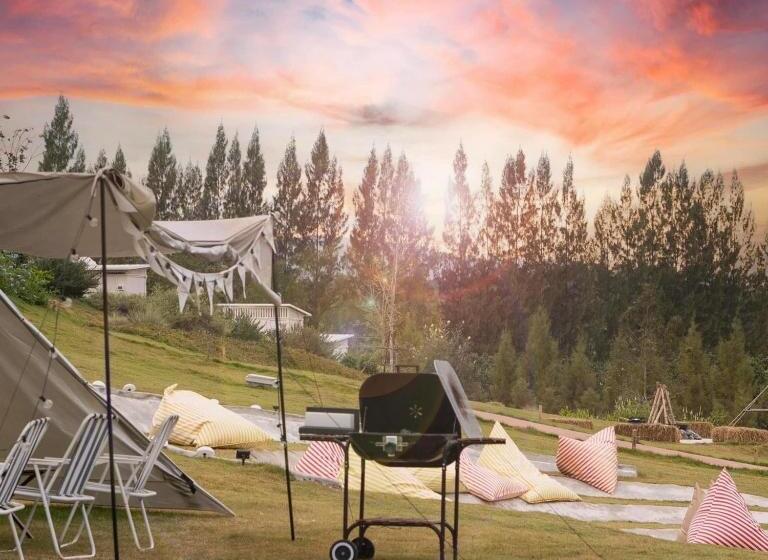 Люкс с Террасой, Sol Glamping At Khao Yai