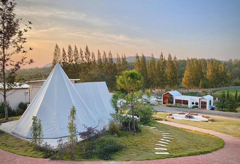 Номер Deluxe с Балконом, Sol Glamping At Khao Yai