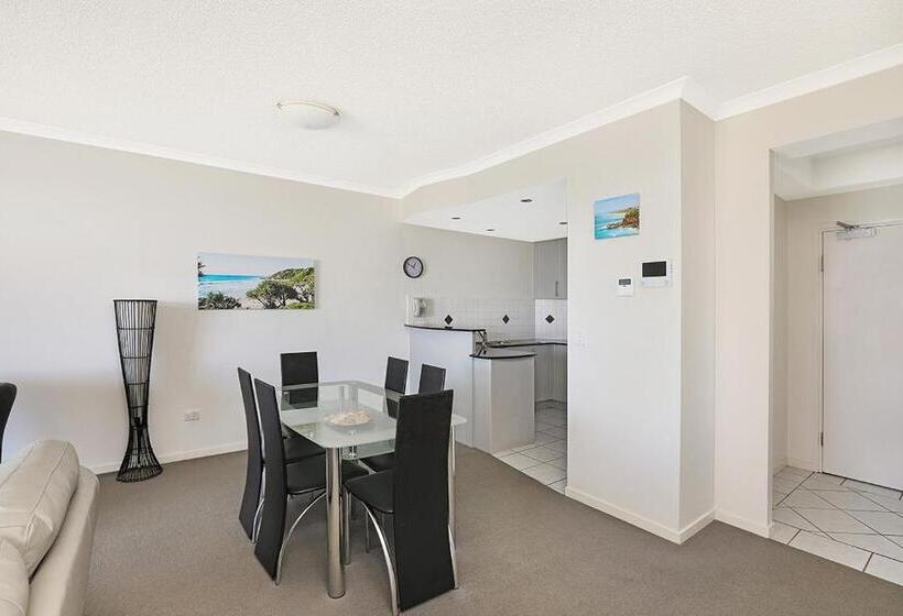 2침실 디럭스 아파트 바다 전망, Meridian Alex Beach Apartments