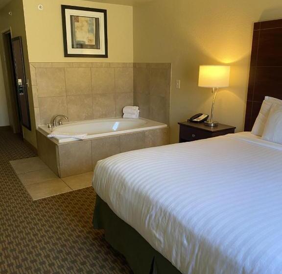 带大床的标准间, Cobblestone Hotel & Suites   Salem