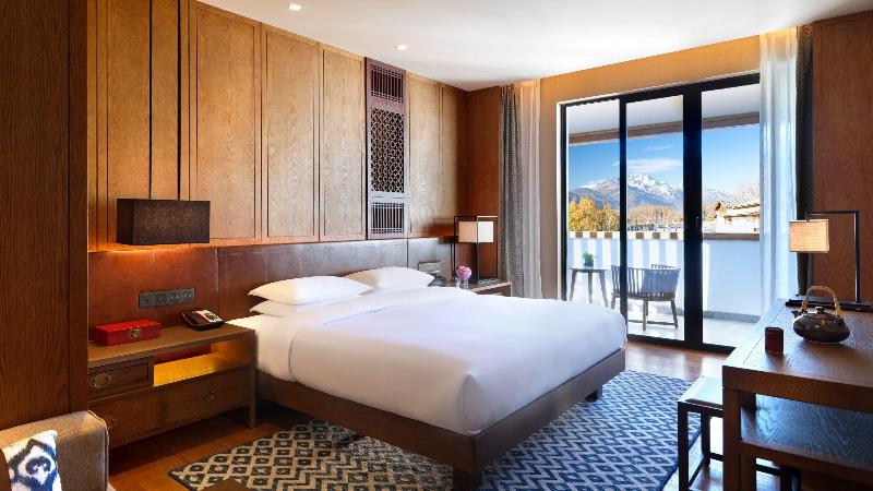 Люкс Кровать Кинг, Jinmao Purelax Lijiang, The Unbound Collection By Hyatt