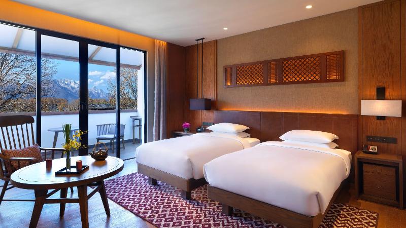 Номер Deluxe, Jinmao Purelax Lijiang, The Unbound Collection By Hyatt