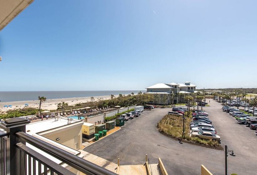 Номер Стандарт Двуспальная Кровать Боковой Вид на Море, The Westin Jekyll Island Beach Resort